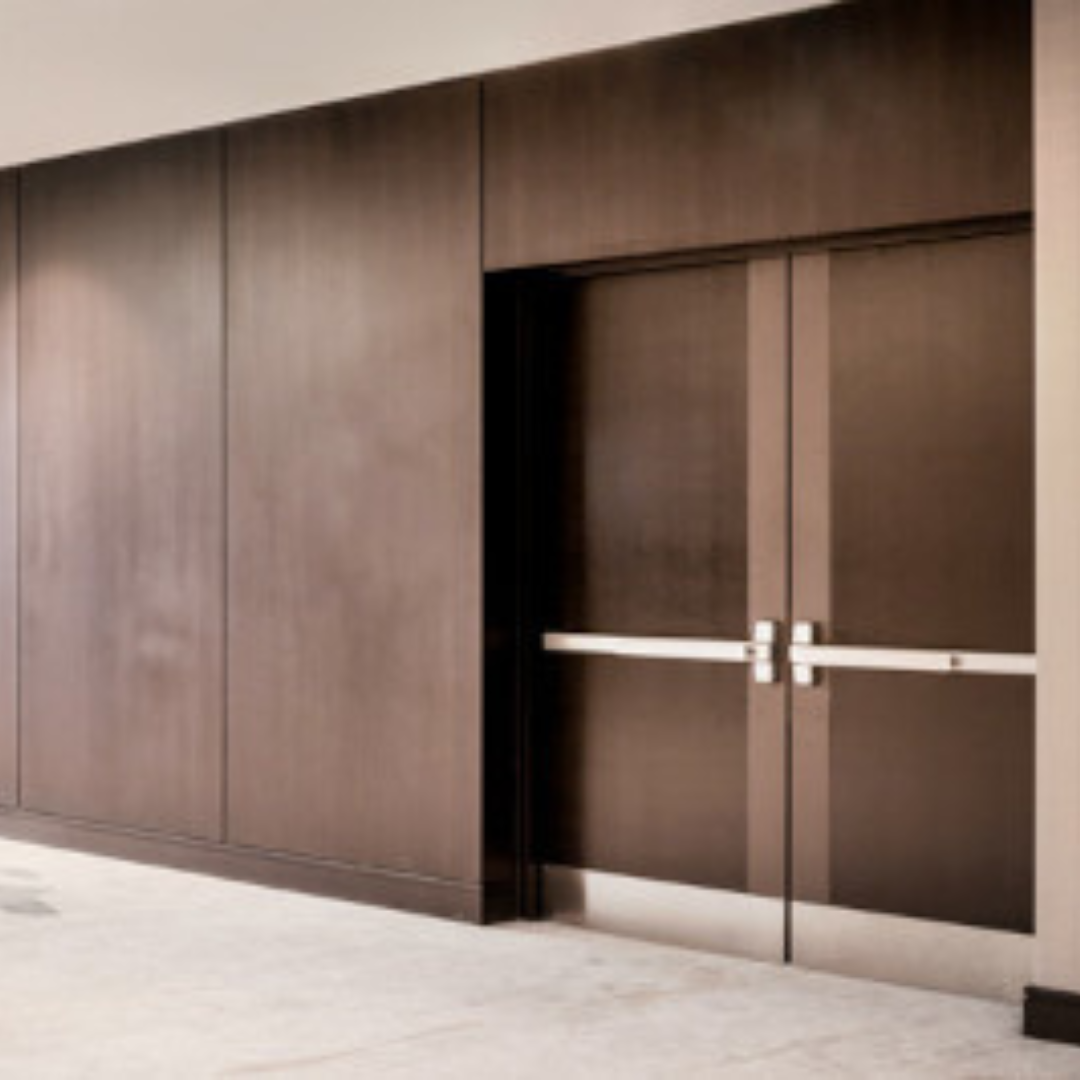 Architectural Interior Wood Door Walnut